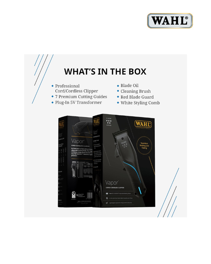 Wahl 5 Star Vapor Hair Clipper